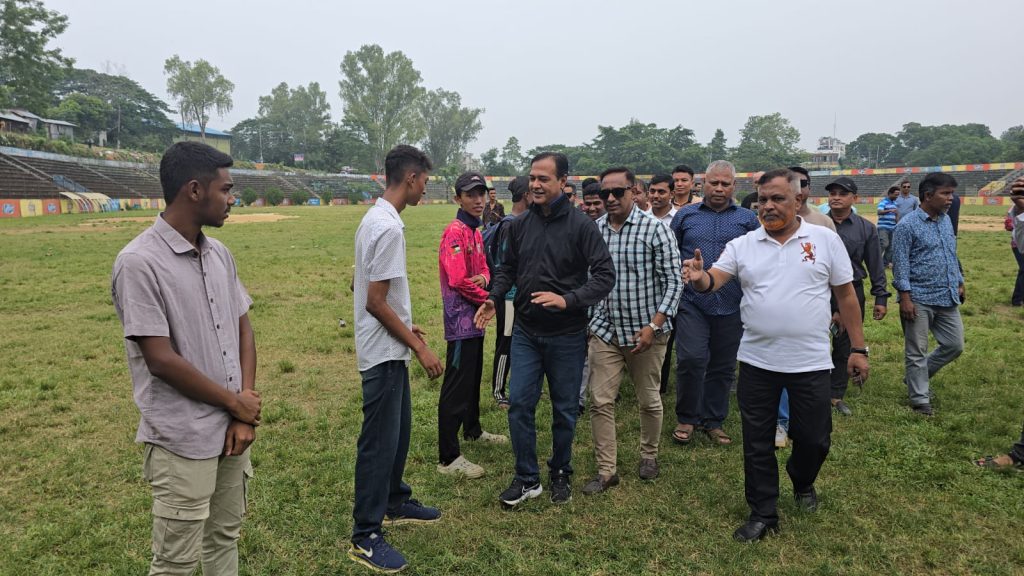 মারী স্টেডিয়াম পরিদর্শনে হতাশ বিসিবি পরিচালক আসিফ